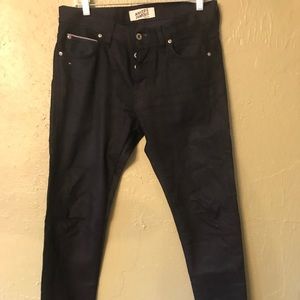Men's Naked & Famous Indigo/ Indigo Stretch Jeans